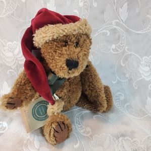 Boyds Bears Christmas Elvin Vintage Stuffed Teddy Bear